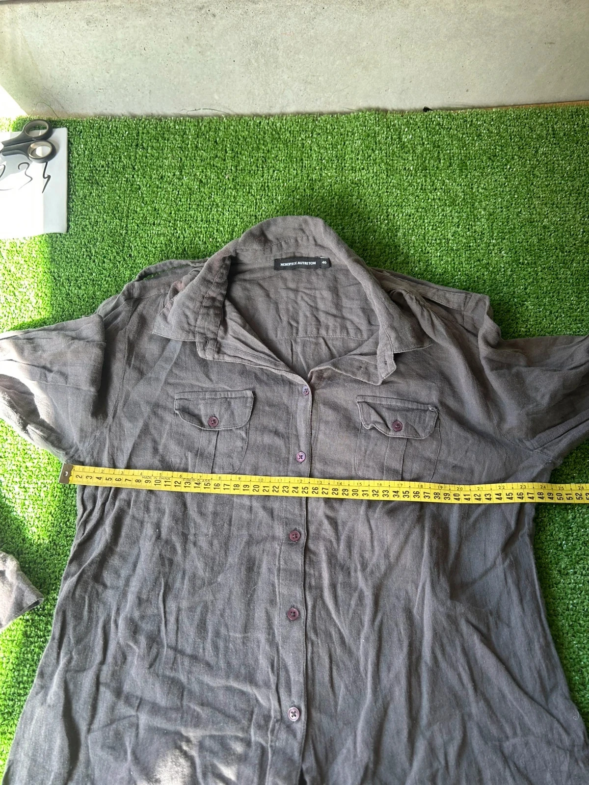Camisa lisa negra Monoprix autreton – photo 7